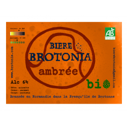 Bière Ambrée Bio 33cl