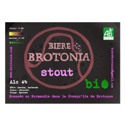 Bière Stout Bio 33cl