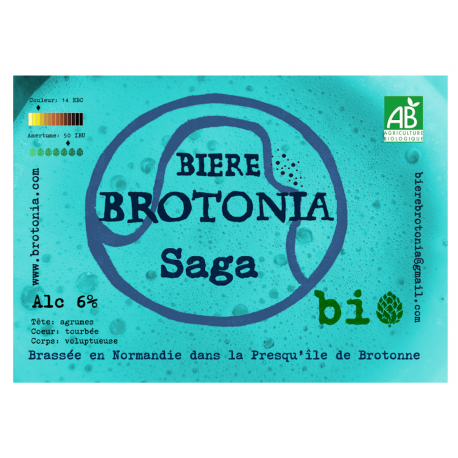 Bière Saga Bio 33cl