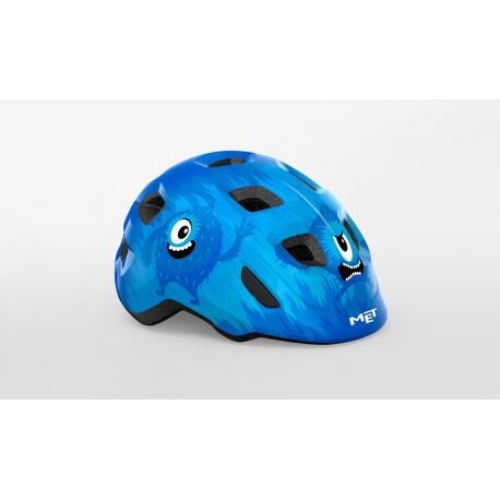 CASQUE VELO MET HOORAY BLEU MONSTRES Taille XS 46/52