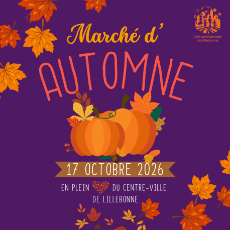 MARCHÉ D'AUTOMNE 2026