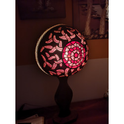 Lampe pied bouteille